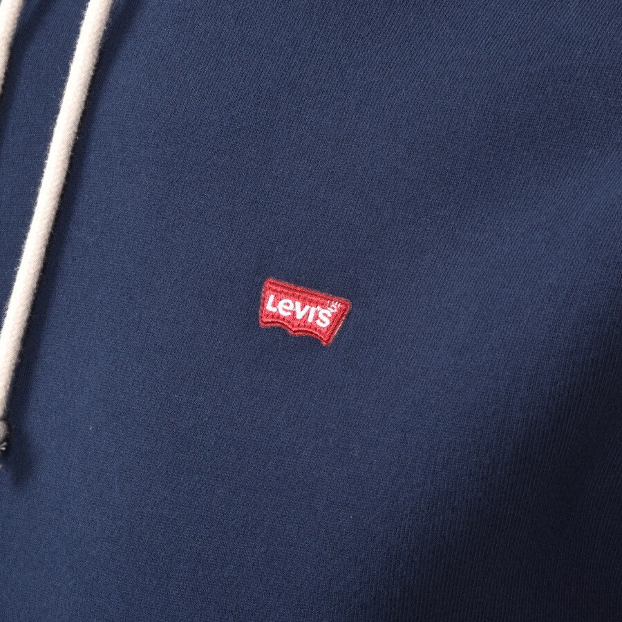 Levis Original Logo Hoodie Blue